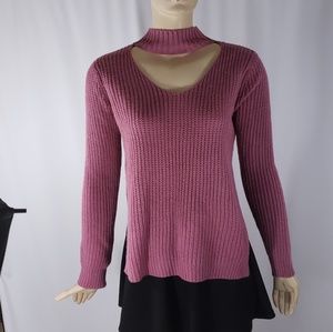 🎄Planet gold marled🎄 Gigi pullover mauve sweater
